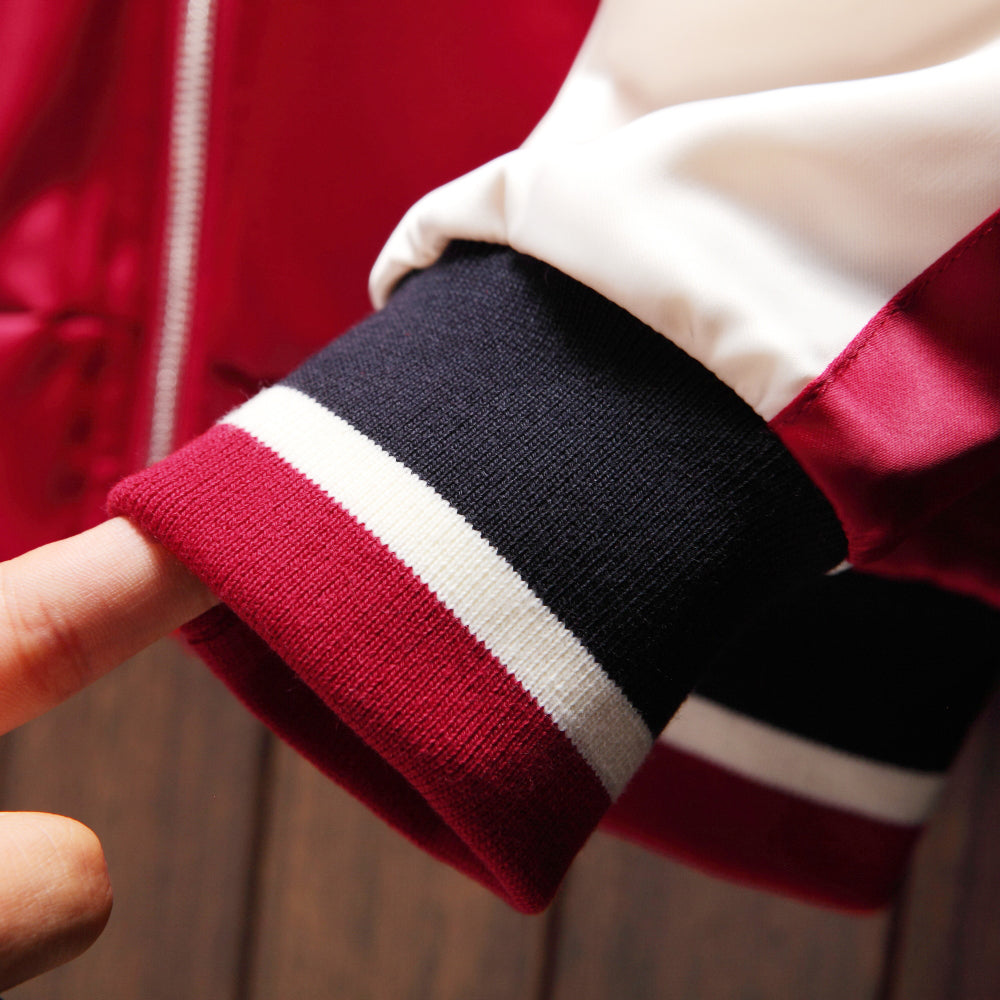 Crimson Raijin Samurai Sukajan Jacket