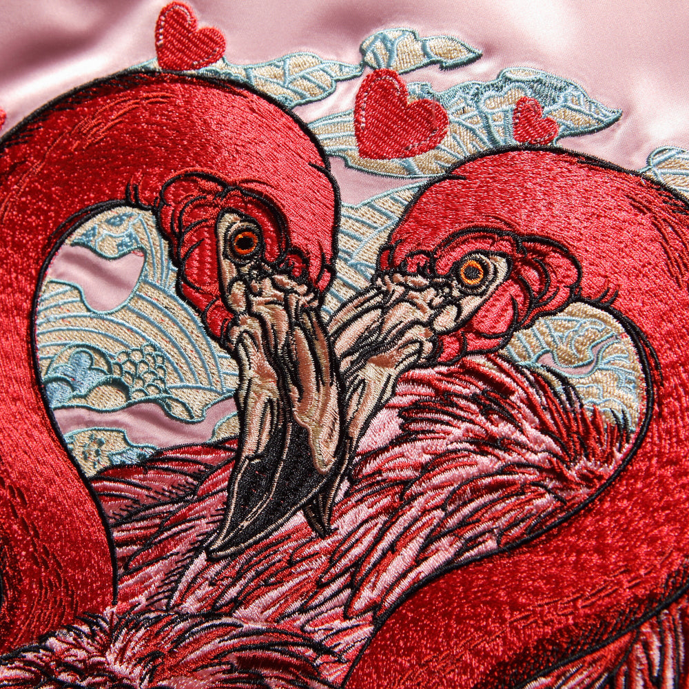 Flamingo Heart Sukajan Jacket
