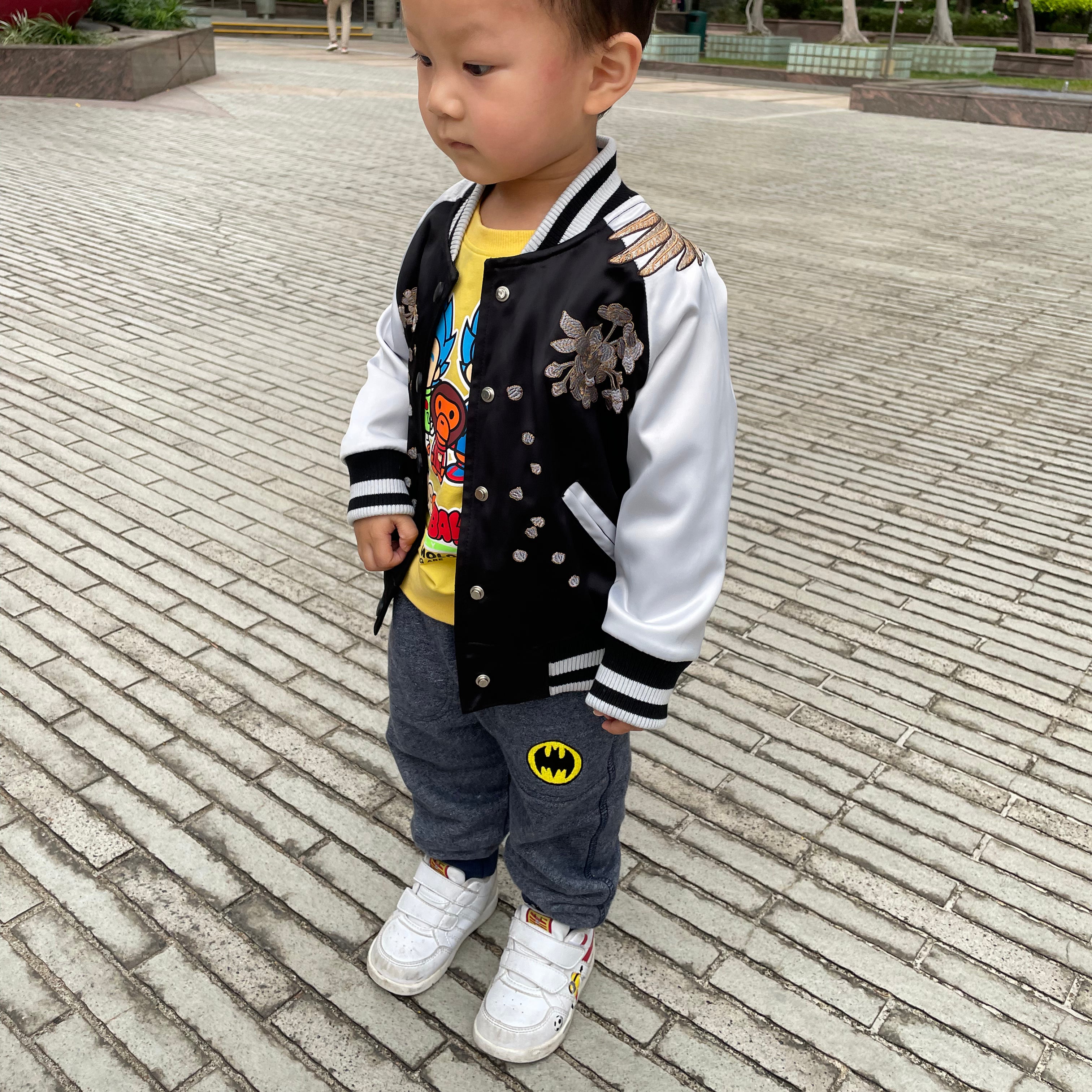 Phoenix Sukajan Souvenir Jacket for Kids