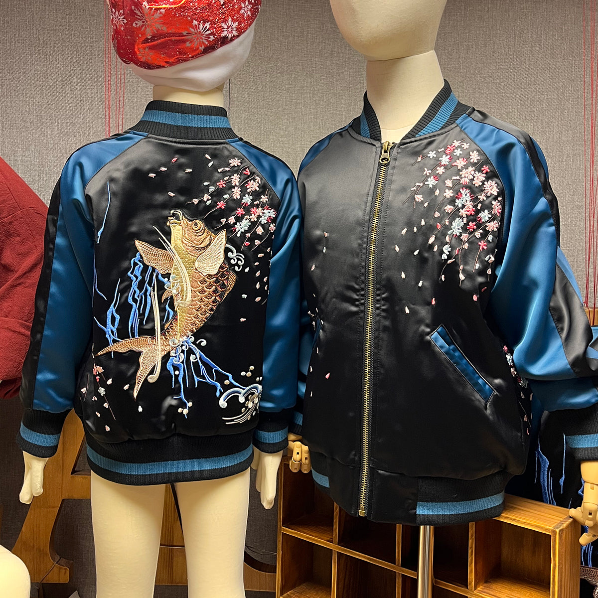 Koi Fish Souvenir Jacket for Kids