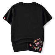 The Big Cat Embroidery T-shirt