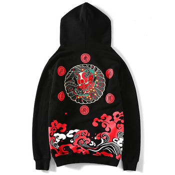 The Oni Embroidered Sukajan Hoodie