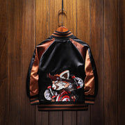 Azuki Red Panda Skateboard Jacket for Kids