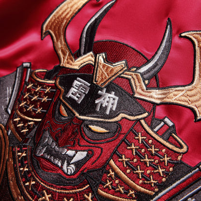 Crimson Raijin Samurai Sukajan Jacket