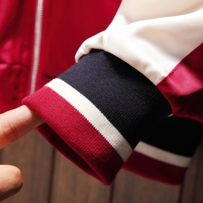 Crimson Raijin Samurai Sukajan Jacket