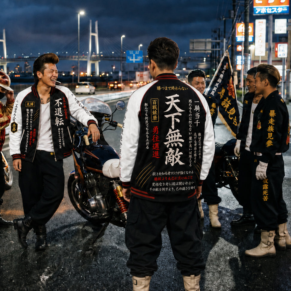 Japanese Bosozoku Sukajan Jacket