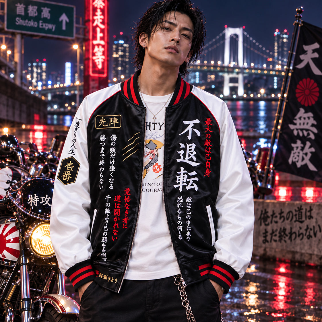 Japanese Bosozoku Sukajan Jacket