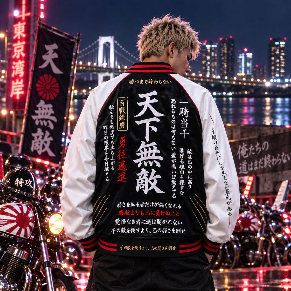 Japanese Bosozoku Sukajan Jacket