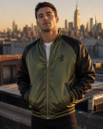 Flameborn Pegasus Horse Sukajan Jacket