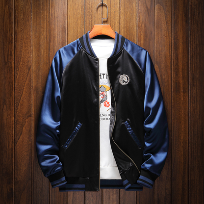 Japanese Blue Dragon Sukajan Jacket – Koisea Japanese Blue Dragon Sukajan Jacket – Koisea