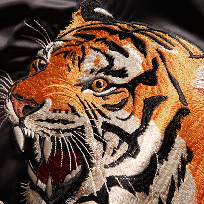 Sakura Tiger in Bloom Sukajan Jacket