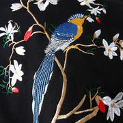 Birds & Trees Embroidered Sukajan Hoodie