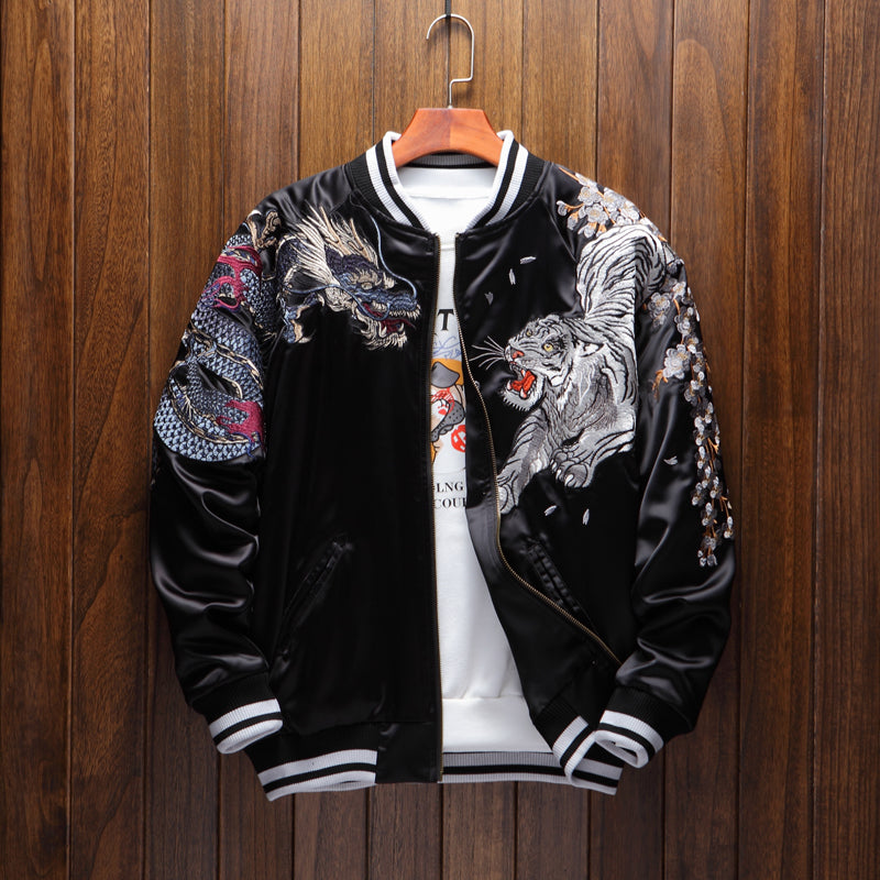 Four Legendary Creatures Sukajan Souvenir Jacket