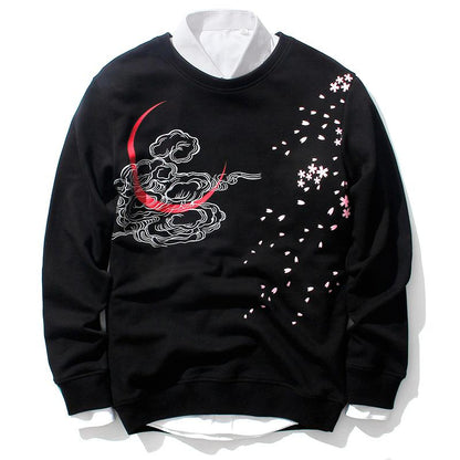 Fearless Tiger Embroidery Sweatshirt