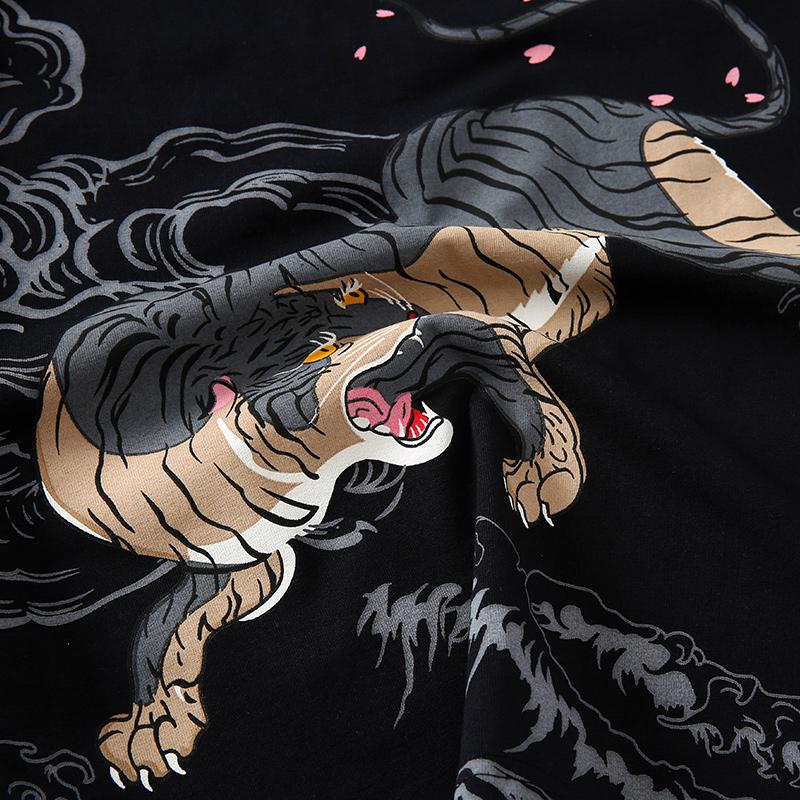 Fearless Tiger Painted T-shirt – Koisea