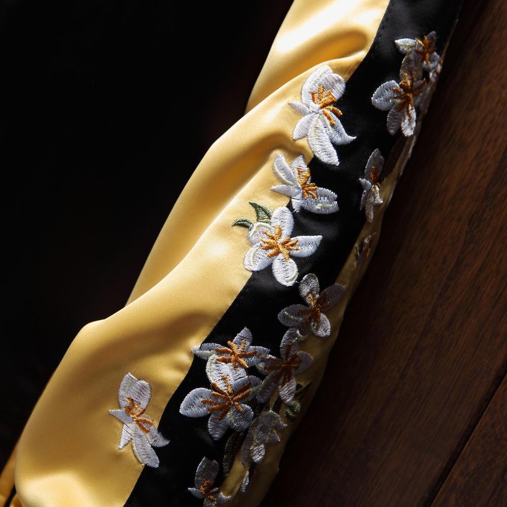 Flowers & Crane Sukajan Souvenir Jacket [Reversible] – Koisea