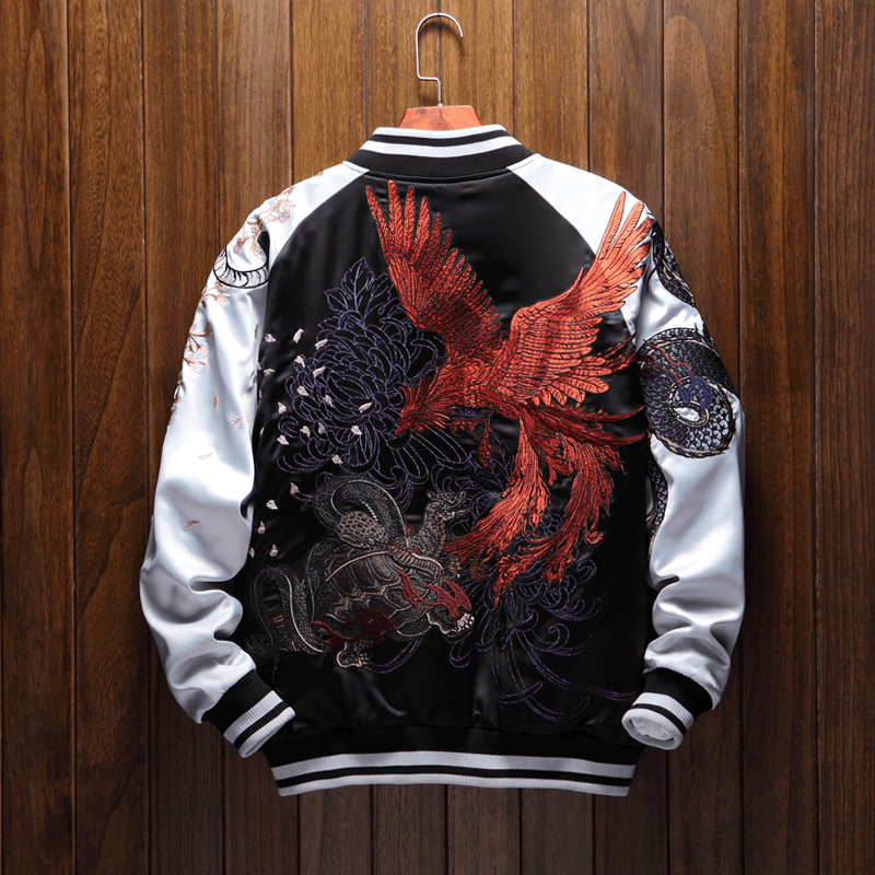 Four Legendary Creatures Sukajan Souvenir Jacket – Koisea