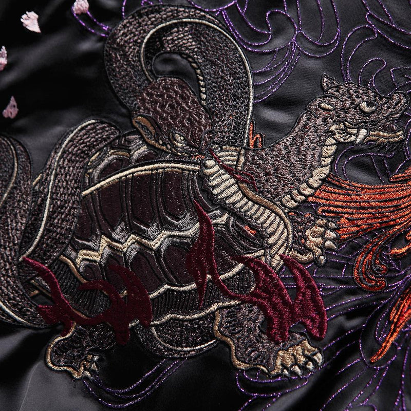 Four Legendary Creatures Sukajan Souvenir Jacket – Koisea