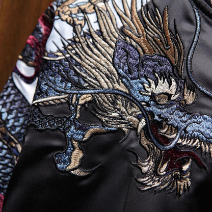 Four Legendary Creatures Sukajan Souvenir Jacket