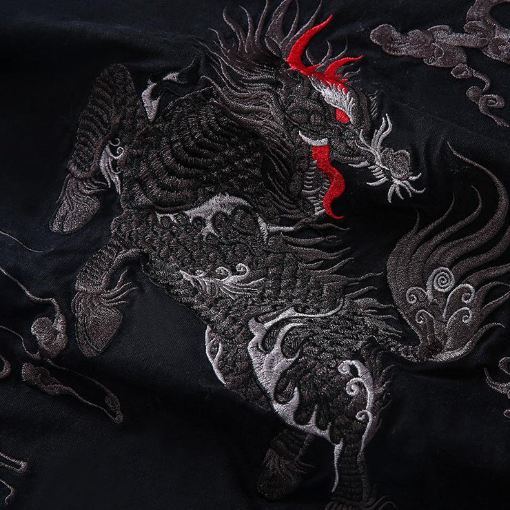 The Kirin Embroidered Sukajan T-shirt – Koisea