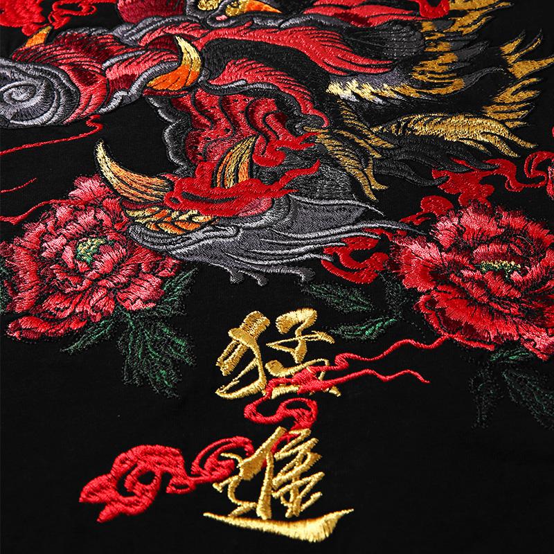 The Boar Embroidery T-shirt – Koisea