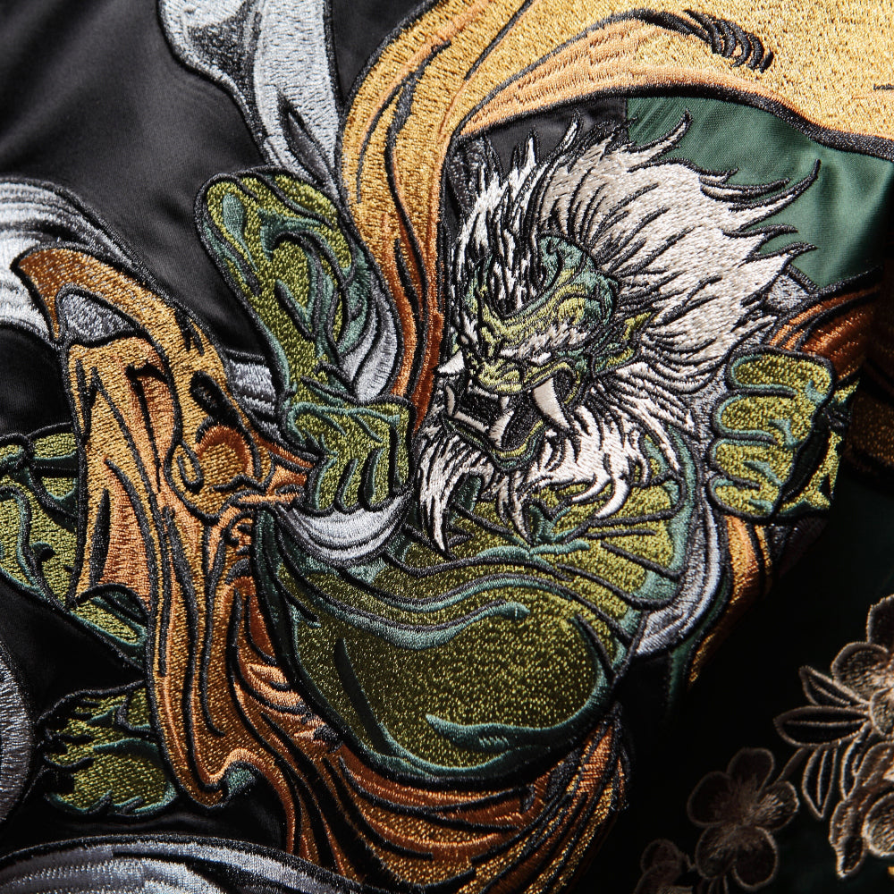 Raijin & Fujin Sukajan Souvenir Jacket – Koisea