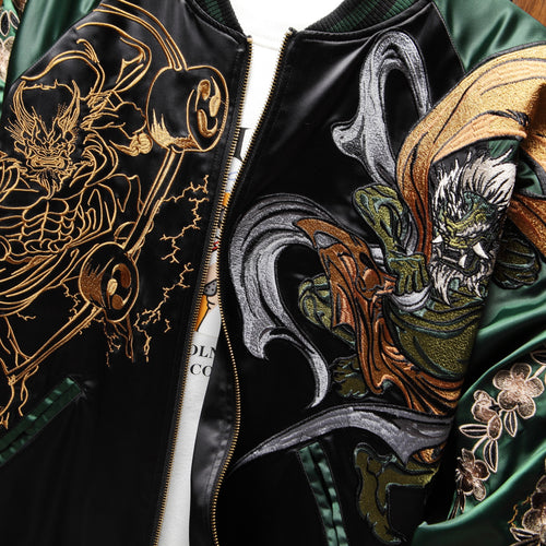 Raijin & Fujin Sukajan Souvenir Jacket – Koisea
