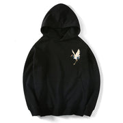 The Crane Embroidered Hoodie