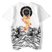 The Golden Koi Painted T-shirt